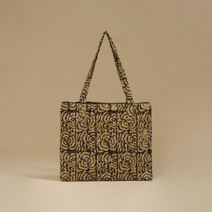 Handcrafted Cotton Quilted Handbag 24