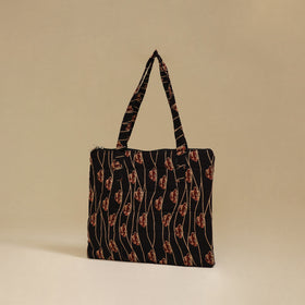 Handcrafted Cotton Quilted Handbag 27
