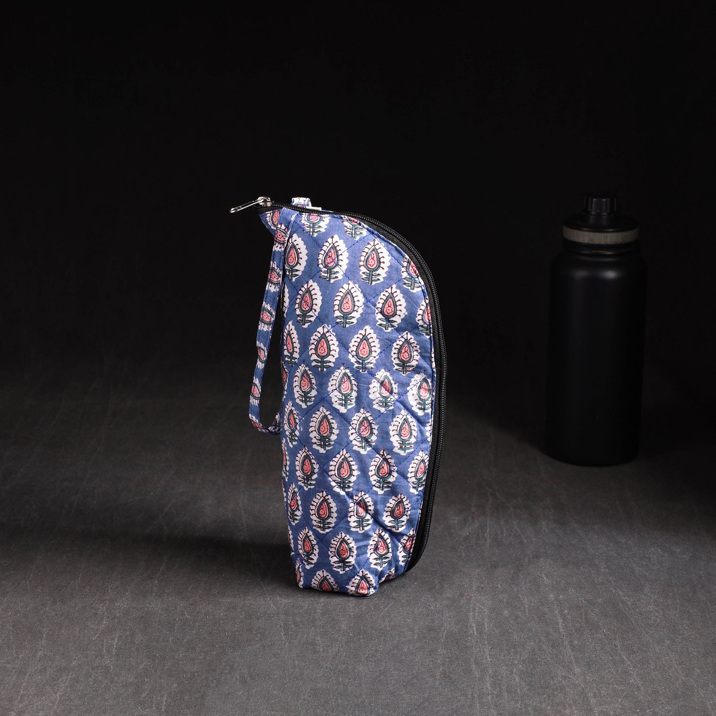 Handmade 1L Water Bottle Cover with Zipper 31