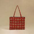 Handcrafted Cotton Quilted Handbag 28