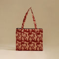 Handcrafted Cotton Quilted Handbag 29