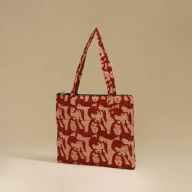 Handcrafted Cotton Quilted Handbag 29