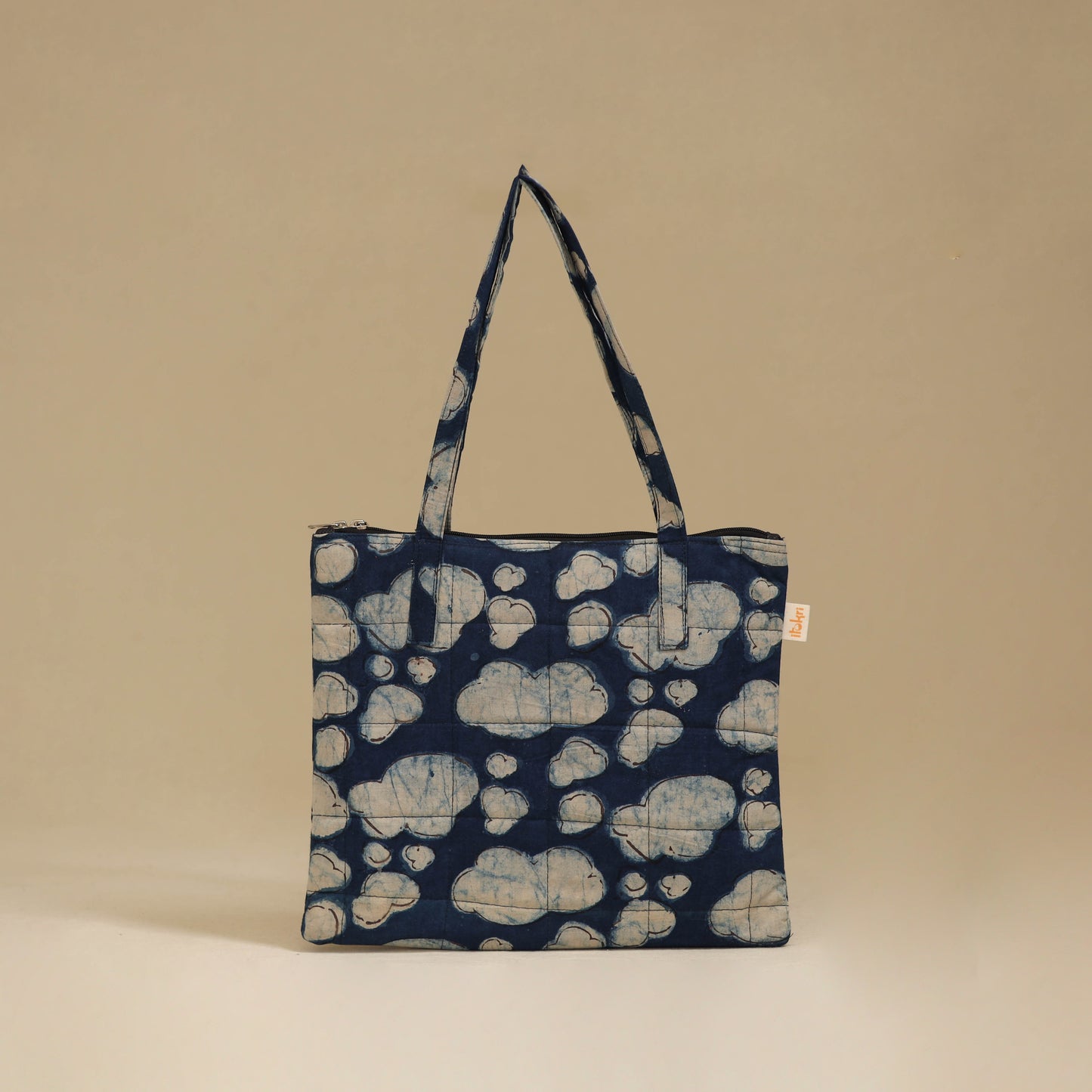 Handcrafted Cotton Quilted Handbag 30