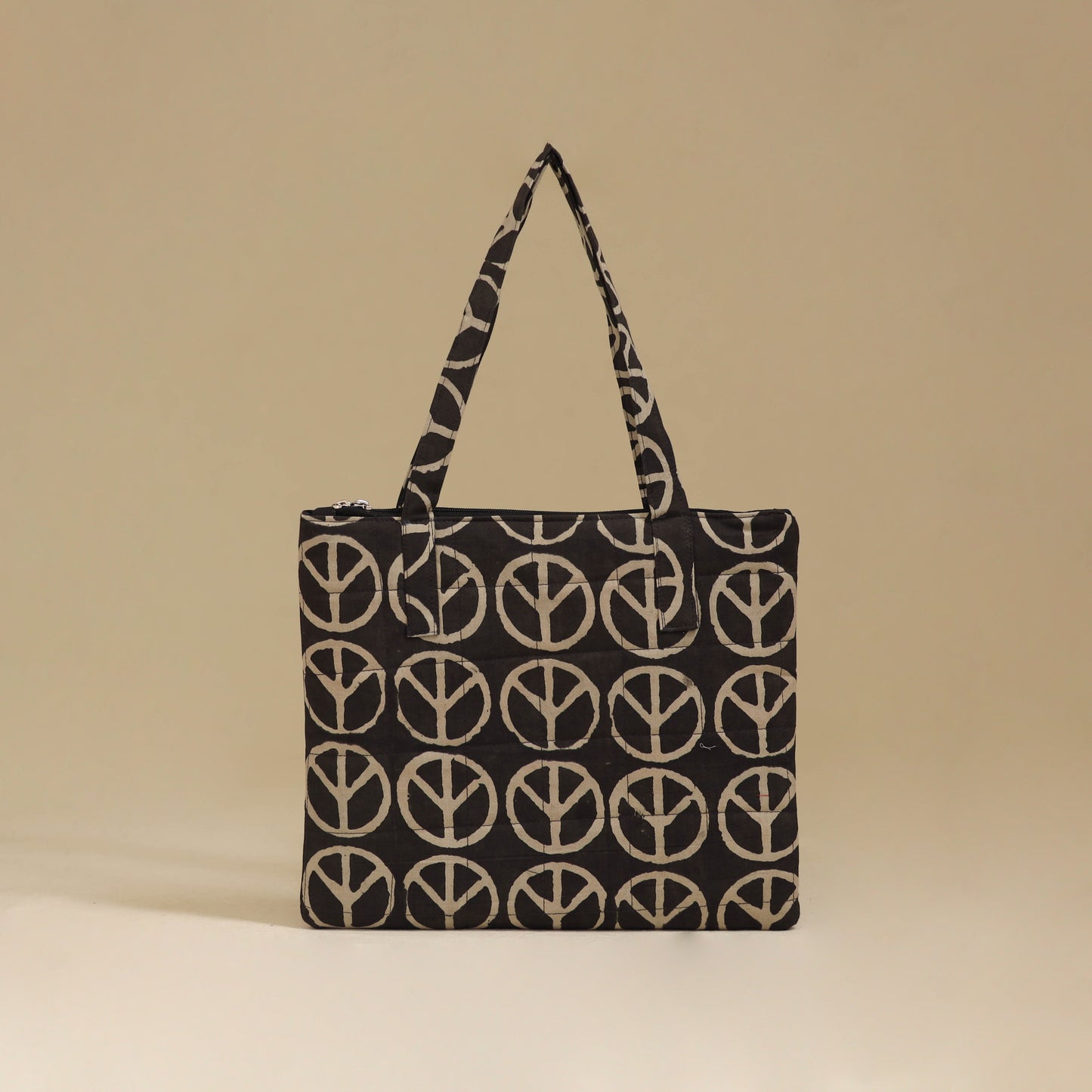 Handcrafted Cotton Quilted Handbag 32