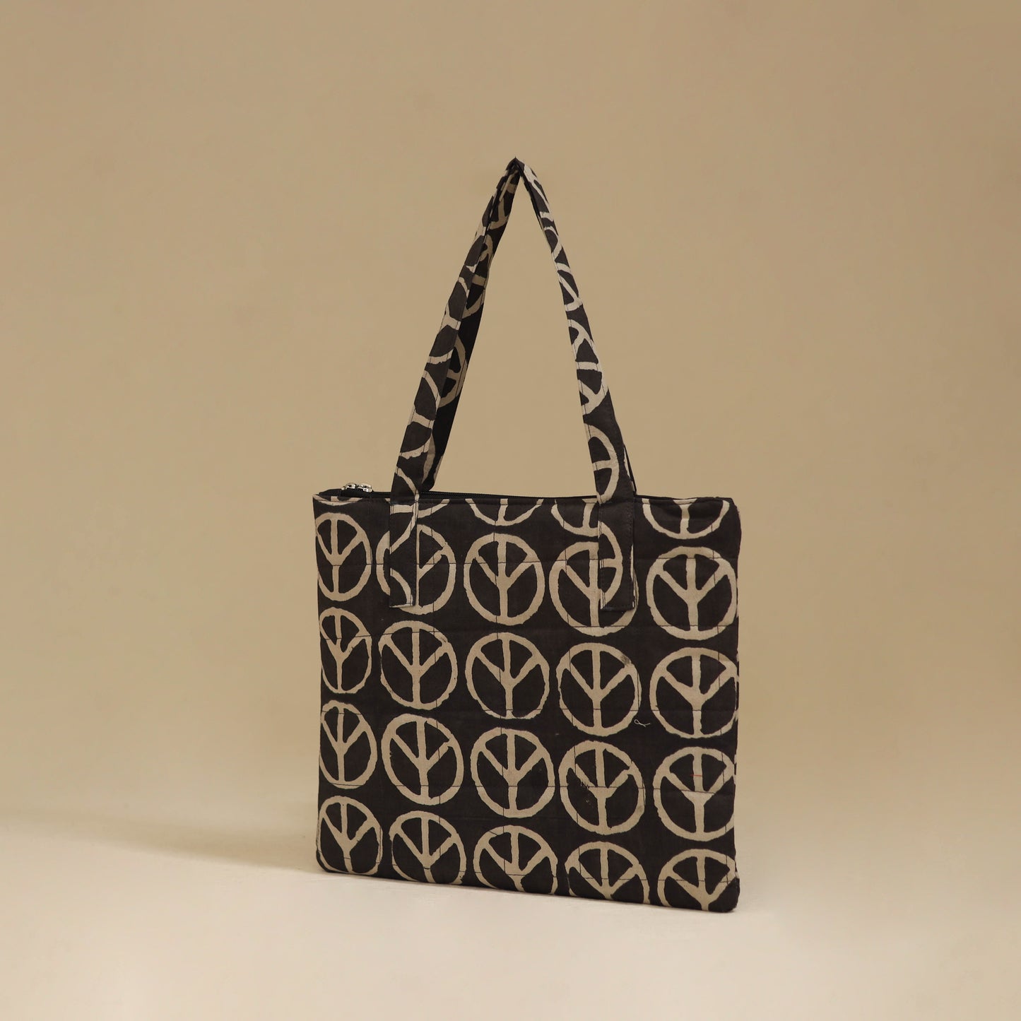 Handcrafted Cotton Quilted Handbag 32