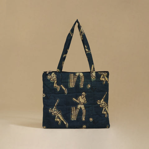 Handcrafted Cotton Quilted Handbag 31