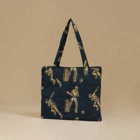 Handcrafted Cotton Quilted Handbag 31