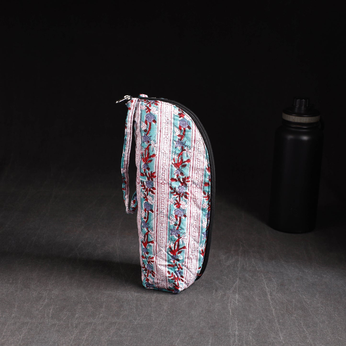 Handmade 1L Water Bottle Cover with Zipper 35