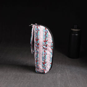 Handmade 1L Water Bottle Cover with Zipper 35