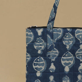 Handcrafted Cotton Quilted Handbag 33