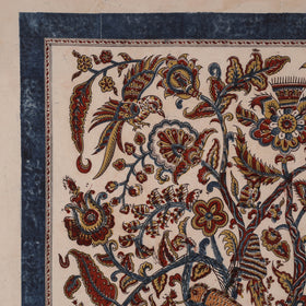 Kalamkari Art Wall Hanging with Tree of life Motif by Pitchuka Srinivas (72 x 60 in) 09