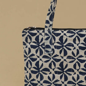 Handcrafted Cotton Quilted Handbag 34