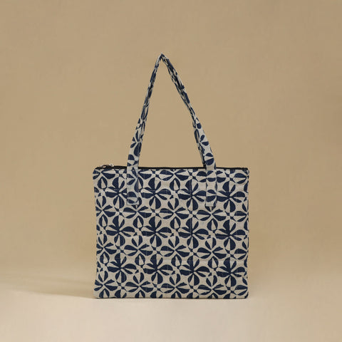 Handcrafted Cotton Quilted Handbag 34