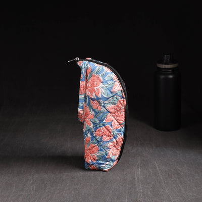 Handmade 1L Water Bottle Cover with Zipper 37