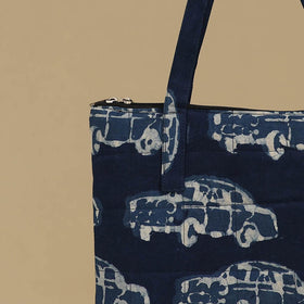 Handcrafted Cotton Quilted Handbag 37
