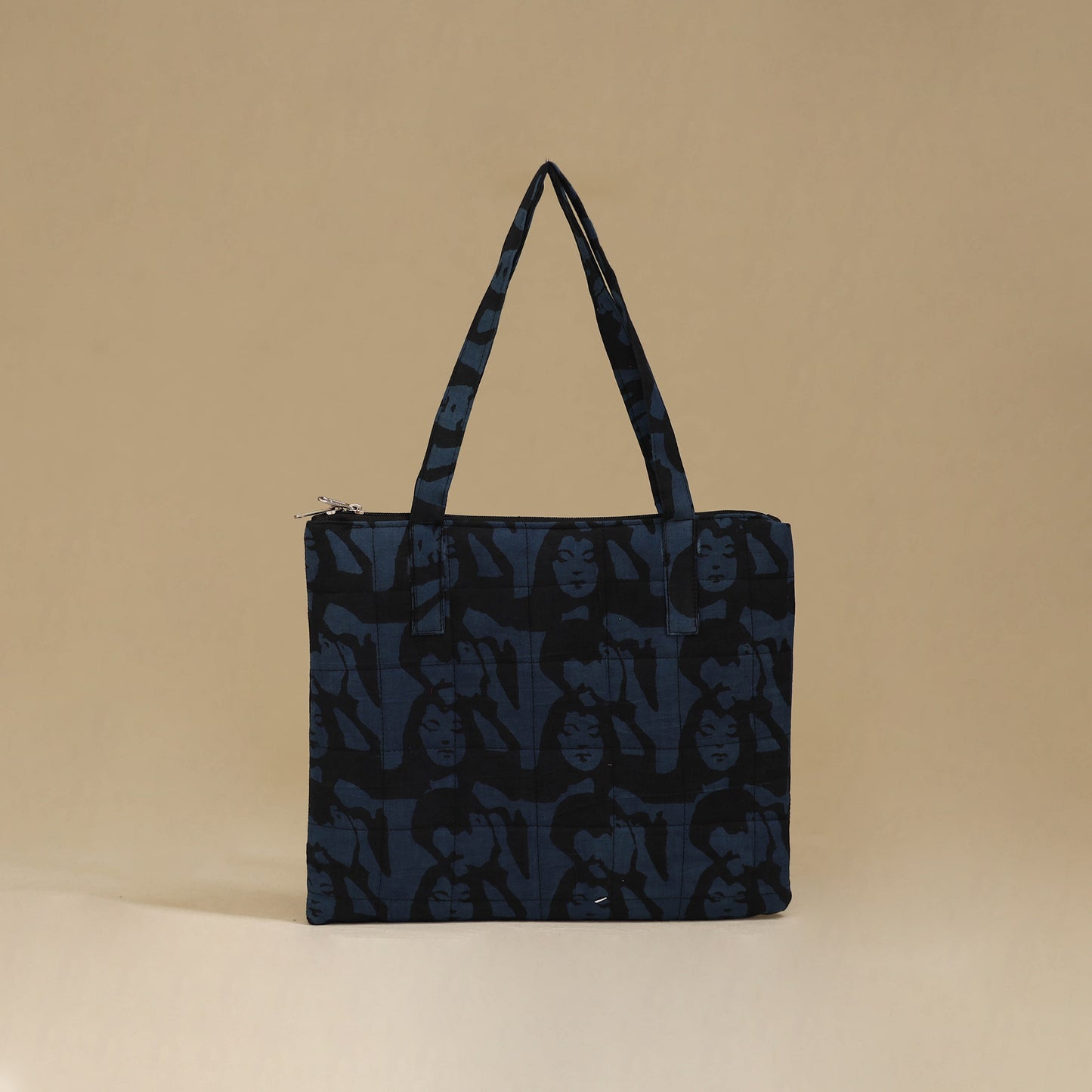 Handcrafted Cotton Quilted Handbag 36