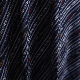 Blue - Cotton Pochampally Dabi Ikat Fabric 01