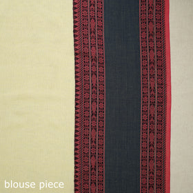 Buy Yellow Bengal Woven Border Handloom Cotton Saree