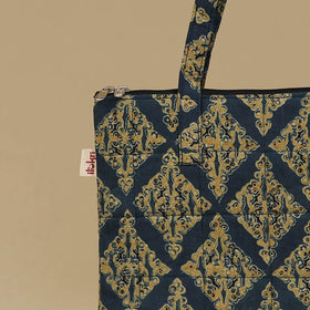 Handcrafted Cotton Quilted Handbag 39