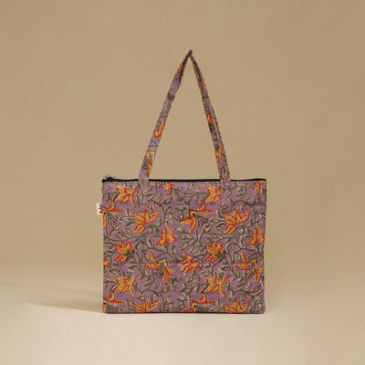 Handcrafted Cotton Quilted Handbag 40