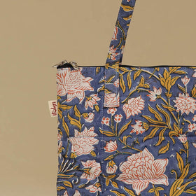 Handcrafted Cotton Quilted Handbag 41