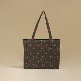 Handcrafted Cotton Quilted Handbag 42