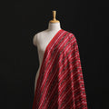 Red - Cotton Pochampally Dabi Ikat Fabric 06