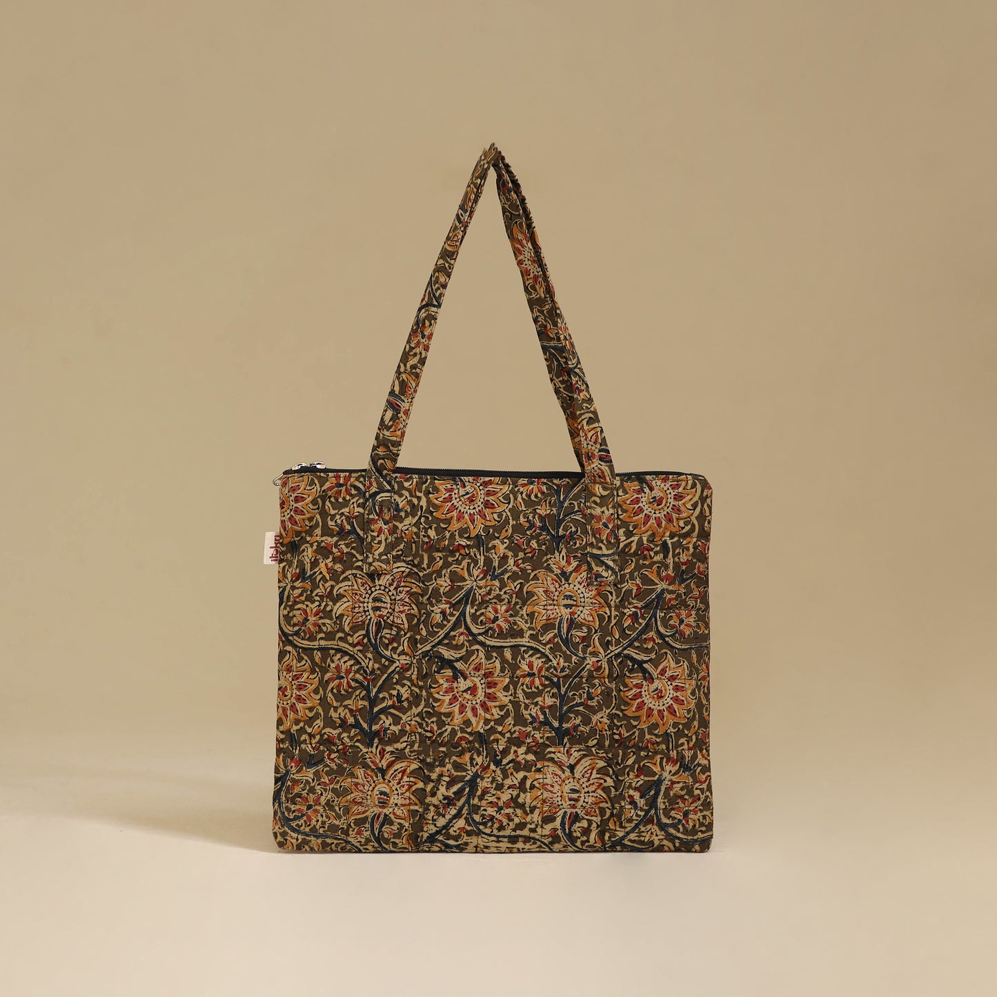 Handcrafted Cotton Quilted Handbag 44