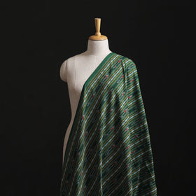 Green - Cotton Pochampally Dabi Ikat Fabric 07