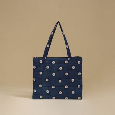 Handcrafted Cotton Quilted Handbag 46