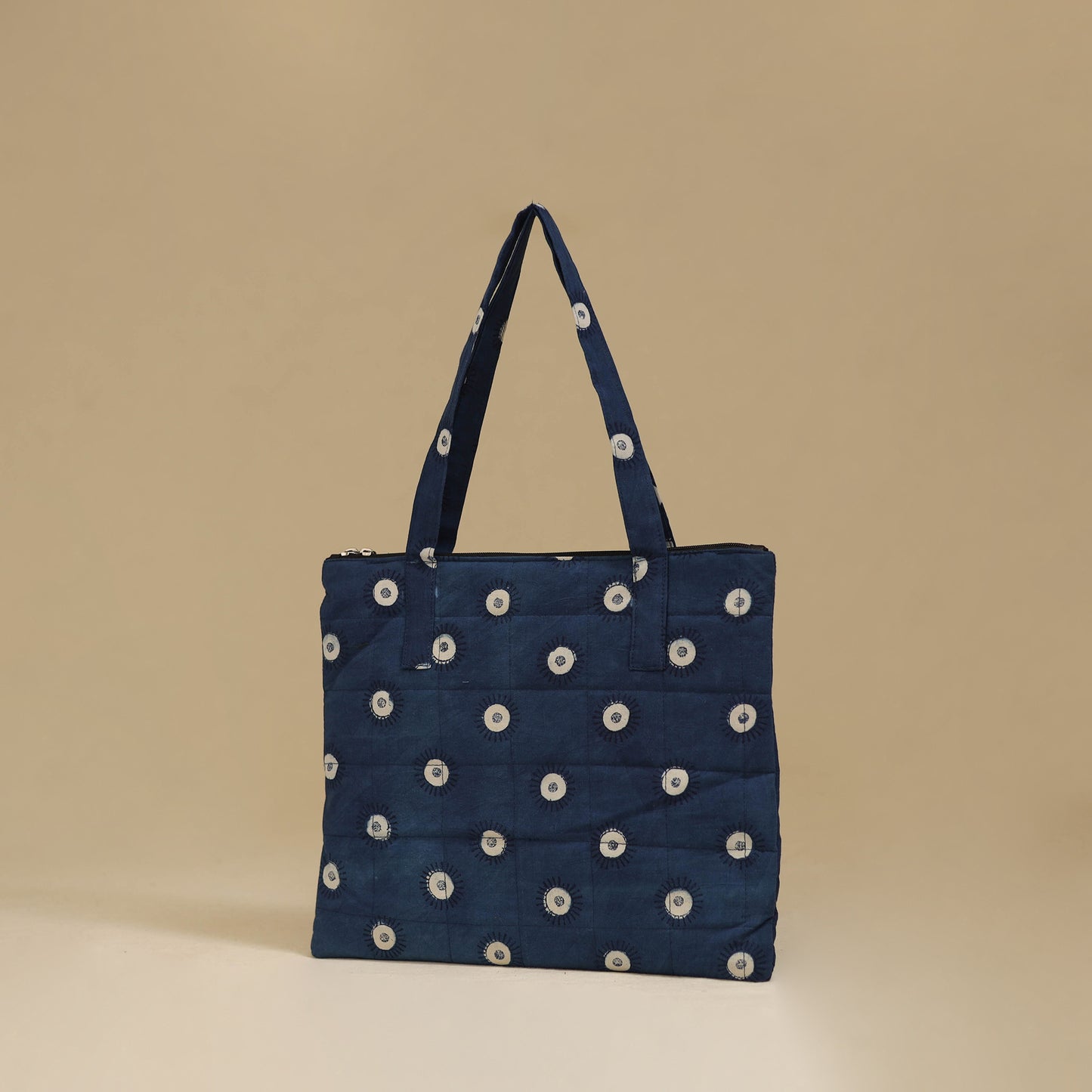 Handcrafted Cotton Quilted Handbag 46