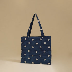 Handcrafted Cotton Quilted Handbag 46