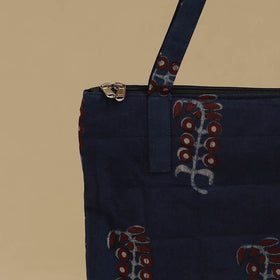 Handcrafted Cotton Quilted Handbag 47