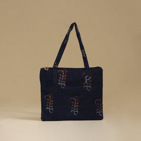 Handcrafted Cotton Quilted Handbag 47