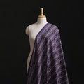 Purple - Cotton Pochampally Dabi Ikat Fabric 09