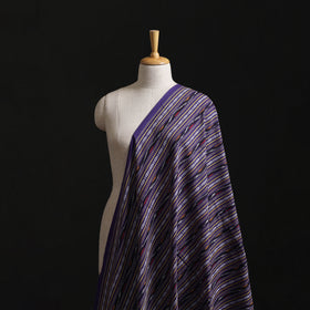 Purple - Cotton Pochampally Dabi Ikat Fabric 09