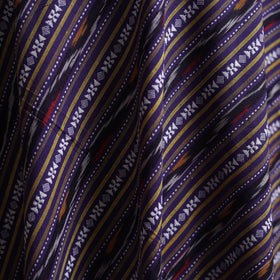 Purple - Cotton Pochampally Dabi Ikat Fabric 09