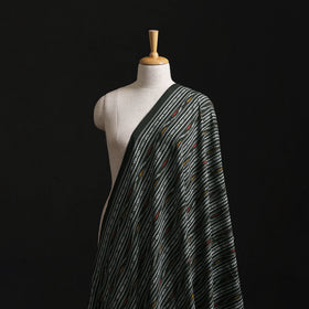 Green - Cotton Pochampally Dabi Ikat Fabric 10