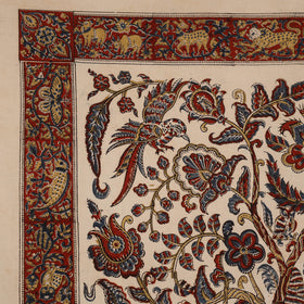 Kalamkari art wall hanging with tree of life motif by pitchuka srinivas (72 x 60 in)