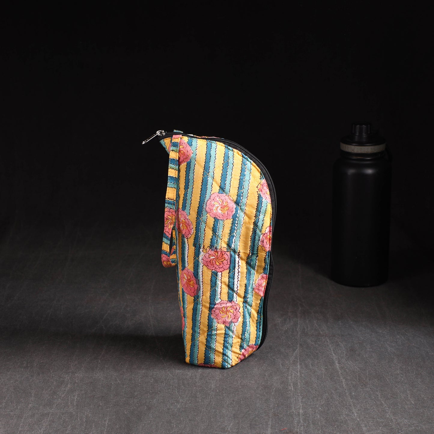 Handmade 1L Water Bottle Cover with Zipper 57