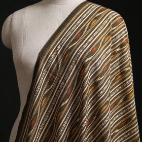 Green - Cotton Pochampally Dabi Ikat Fabric 14