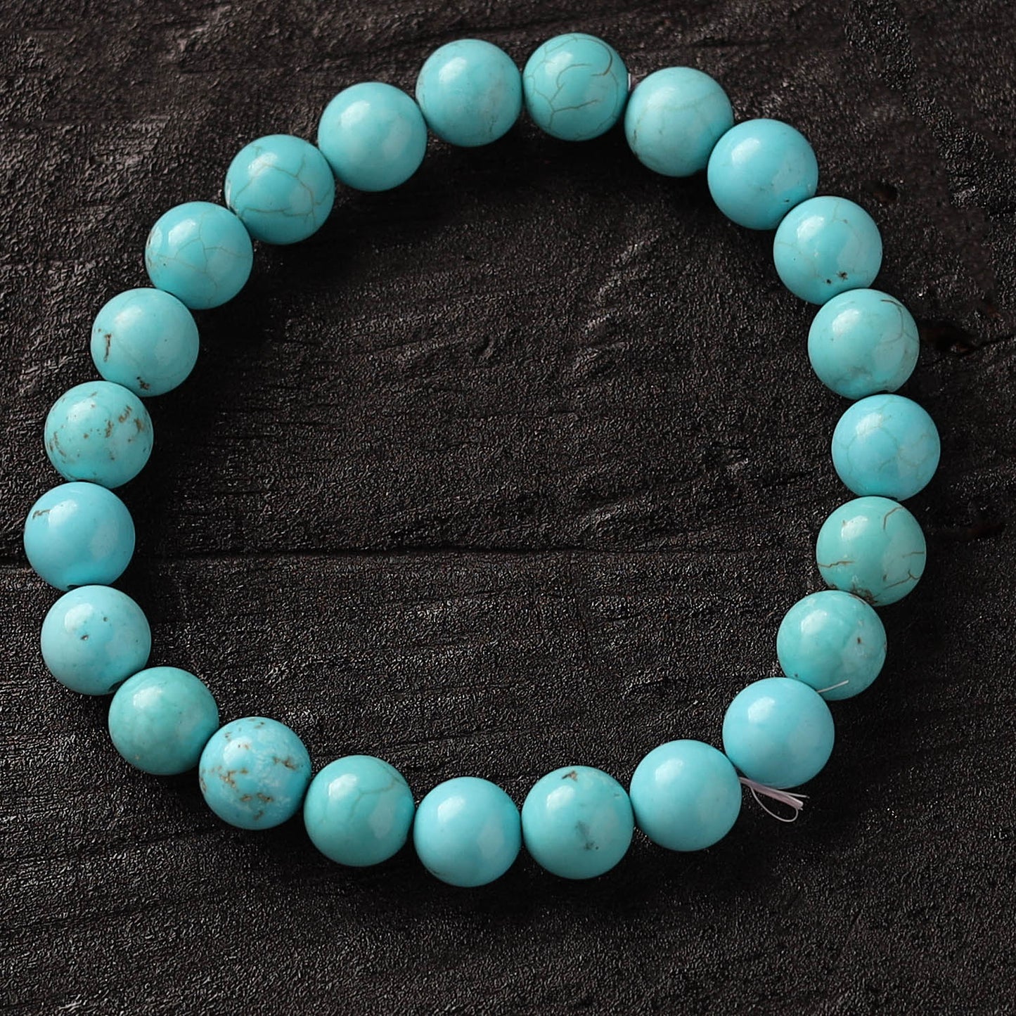 Handmade Turquoise Firoza Stone Beads Bracelet 01