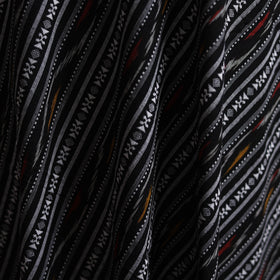 Black - Cotton Pochampally Dabi Ikat Fabric 16