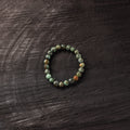 Handmade Natural Chrysocolla Stone Beaded Bracelet 18
