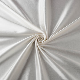 White - Pure Mashru Silk Plain Fabric (Width - 46 in) 19
