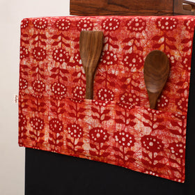 Handmade Fridge Top Cover with Multiple Pockets 09
