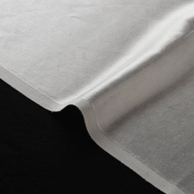 White - Pure Mashru Silk Plain Fabric (Width - 46 in) 19