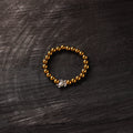 Handmade Crystal Beaded Bracelet with Tortoise Charm 24