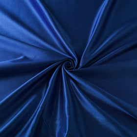 Blue - Pure Mashru Silk Plain Fabric (Width - 46 in) 18