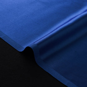 Blue - Pure Mashru Silk Plain Fabric (Width - 46 in) 18